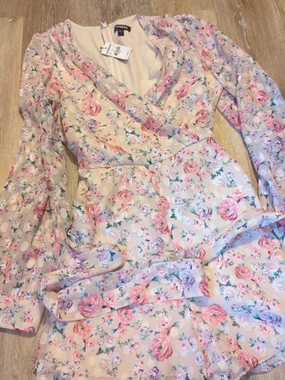 Express women's size small romper new